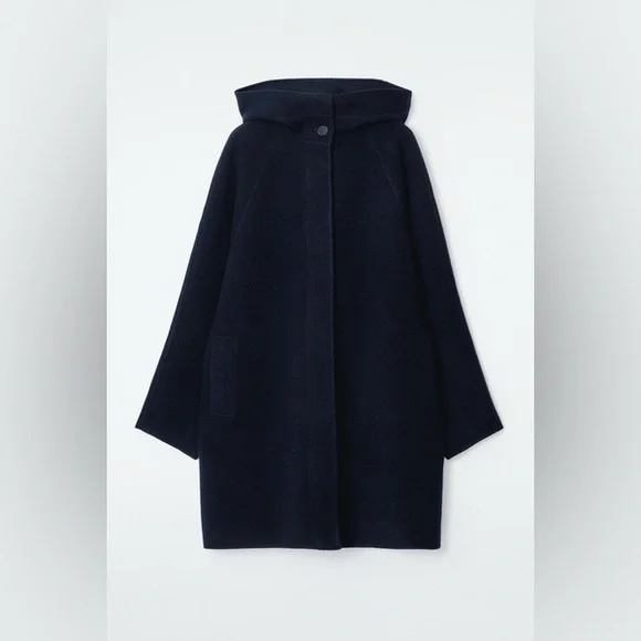 COS oversized double face wool coat - Picture 1 of 2